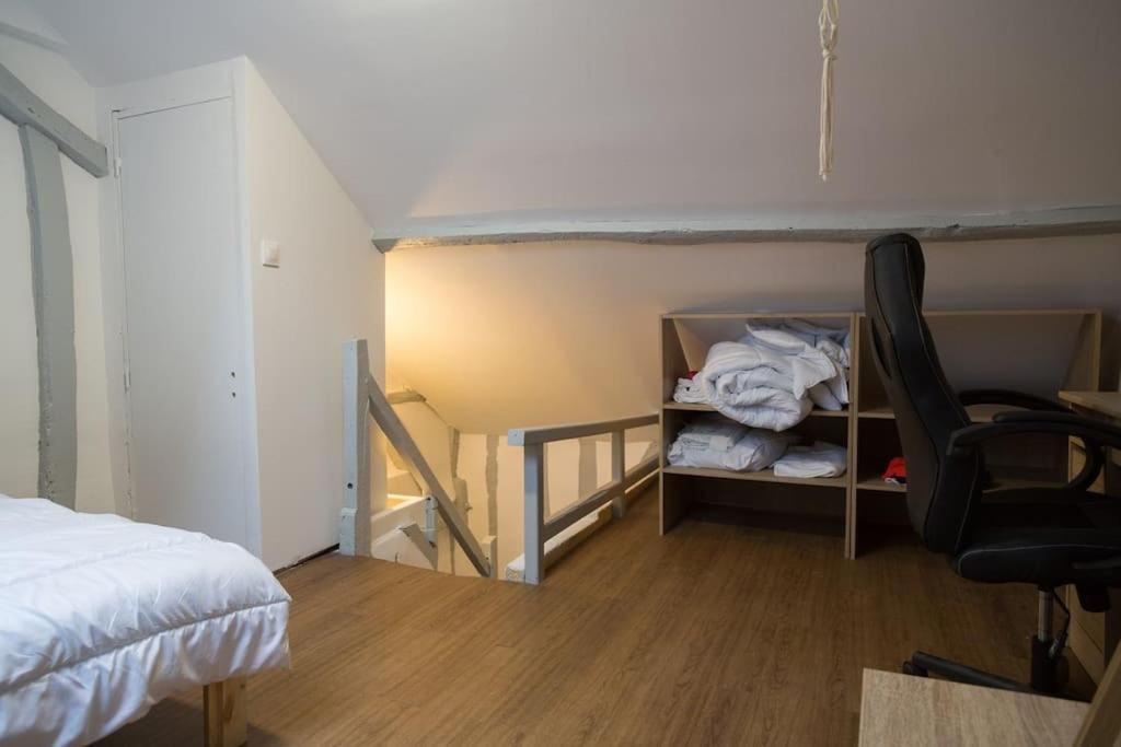 Maison De Ville Calme Rouen St.Paul 2Ch Proche Chu Esterno foto