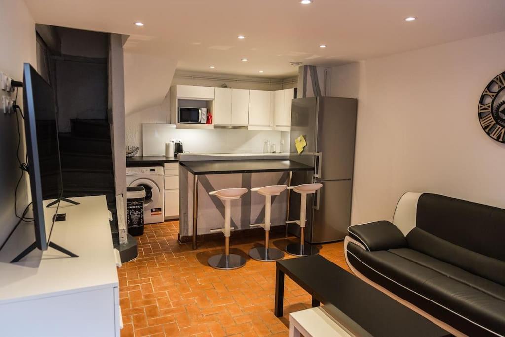 Maison De Ville Calme Rouen St.Paul 2Ch Proche Chu Esterno foto